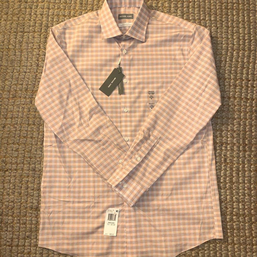 NWT Michael Kors Dress Shirt Standard Fit